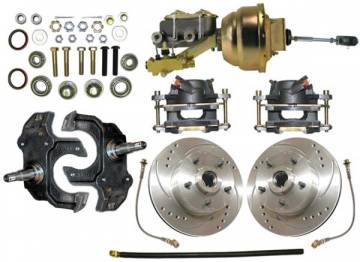 HP Full Size Chevy Belair 1955-57 Complete 2 inch Drop Disc Brake Kit