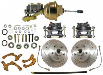 HP Full Size Chevy 1955-58 Complete Stock Height Disc Brake Kit