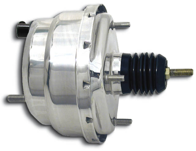 Universal 7" Dual Diaphragm Booster Chrome