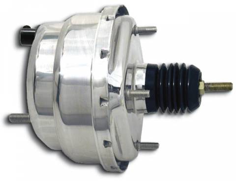 Universal 7" Dual Diaphragm Booster Chrome
