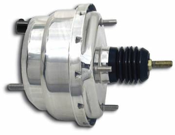 Universal 8" Dual Diaphragm Chrome Booster
