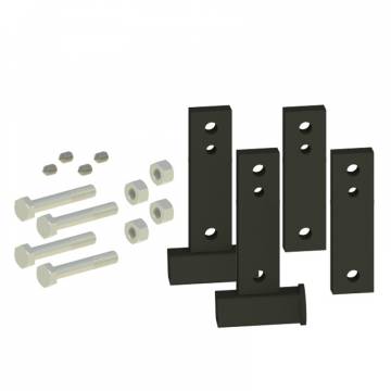 Wd Bracket Set 4-3/8" (2 Inside & 2 Outside Pieces And Mounting Hardware) 3361