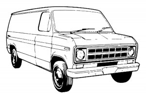75-91 Ford Van Repair Panels