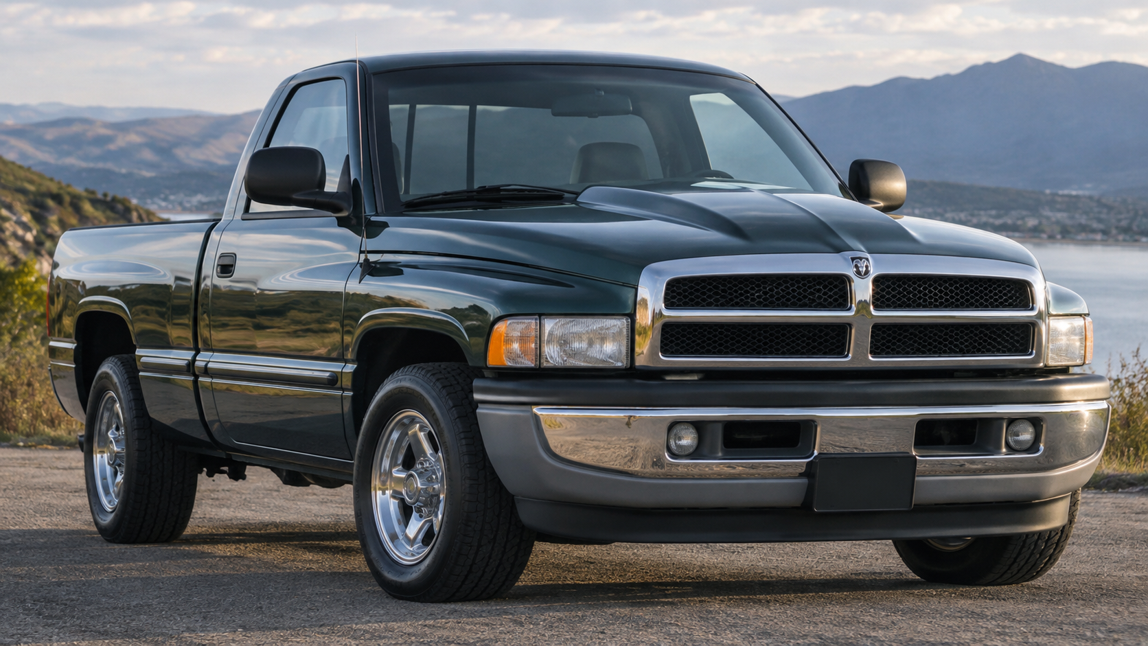 Finished Second-Gen Ram Cowl Hood
